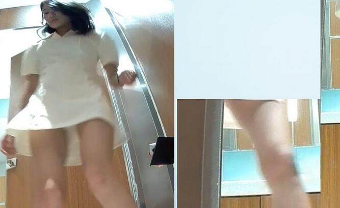六月最新魔手☛外购❤️精品厕拍《无敌视角》高清后拍水晶高跟长腿女神（11V)