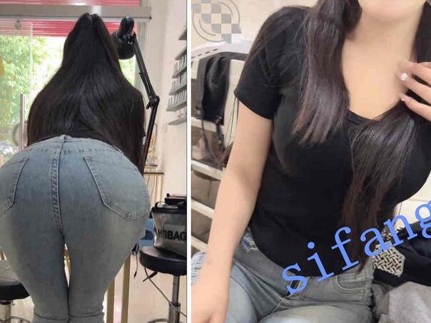 ⭐外站大神正义君⭐剧情-美容店里强上翘臀老板娘