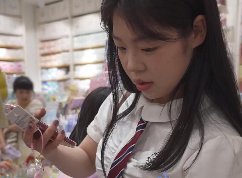 (BC-B-216)jk制服8部合辑..清纯jk学妹..路边兼职妹弯腰走光