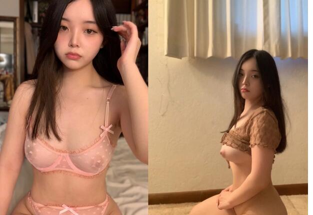 ⚫️最新流出，可爱大奶留学生【jess_kim】无水订阅，不好好学习，要当网红做母狗
