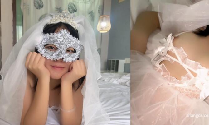 ⚫️11月新品，摄影大师【少女时代】172极品一线天嫩逼学妹穿婚纱被摄影师操得高潮迭起（原版2K手持视角）(15V)